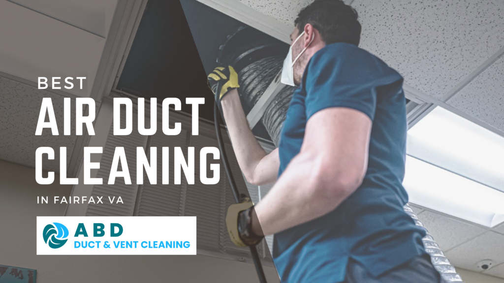 Return is being cleaned by professional air duct cleaning technician