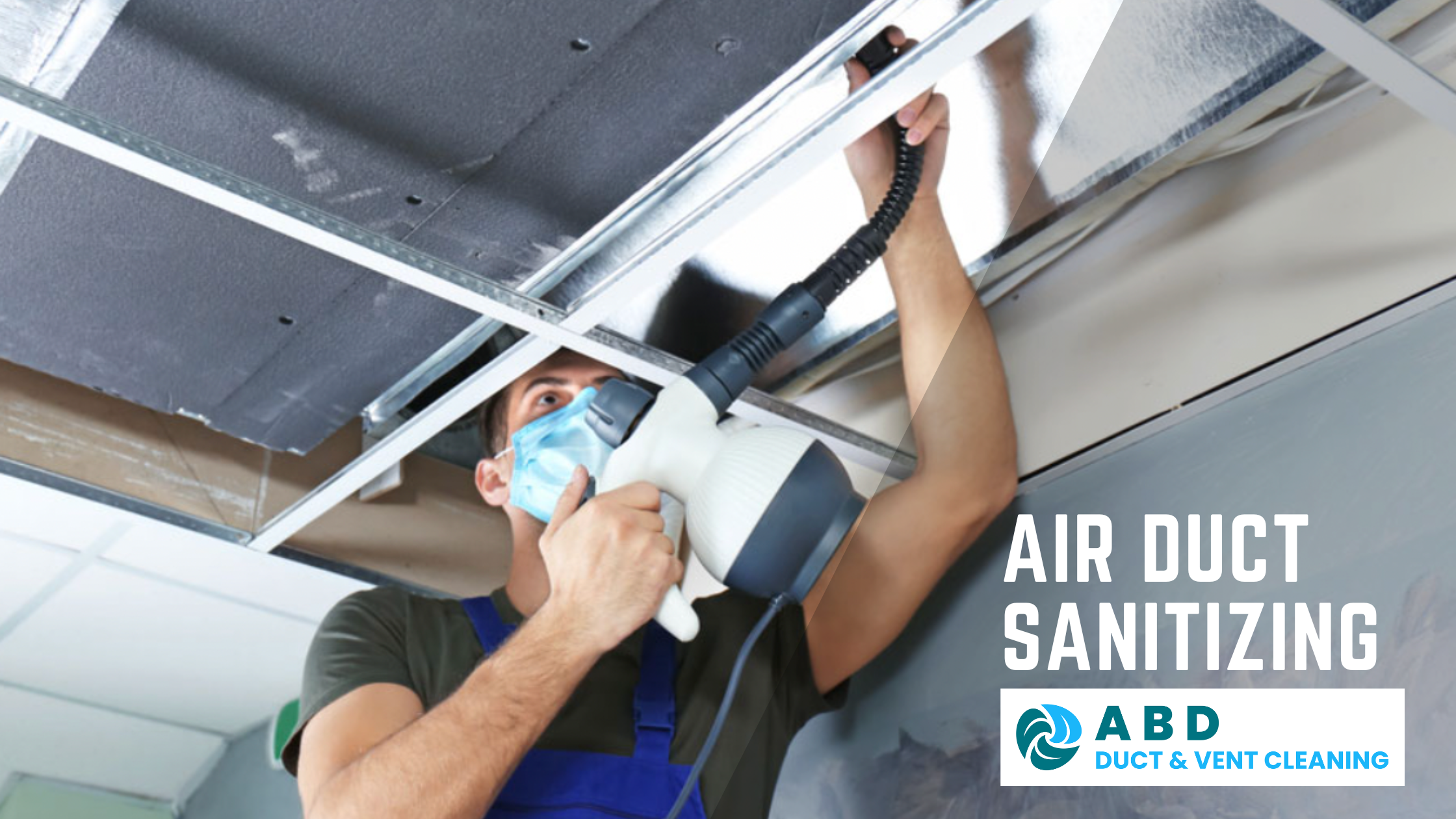 Air duct sanitizing process