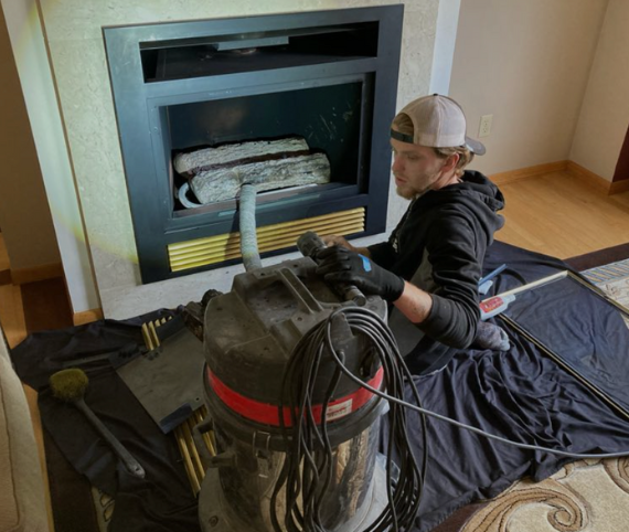 Gas Fireplace Inspection in Annandale Virginia