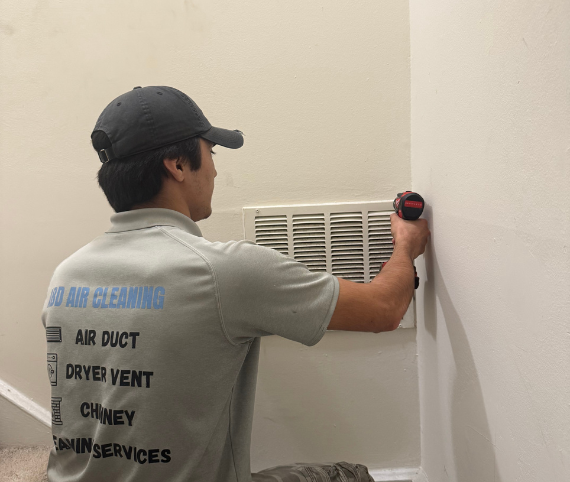 Air duct and vent cleaning in Fairfax Virginia (1)