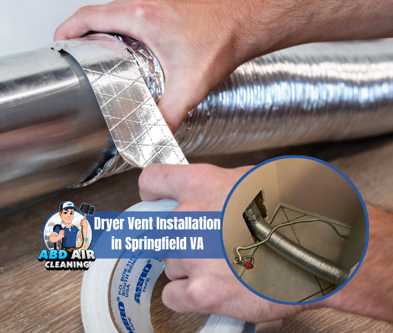 Professional dryer vent cleaning in springfield va